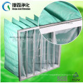 Central Air Conditioner F6 Green Industrial Ahu Bag Filter